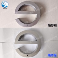 招牌字母LOGO噴砂效果