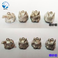 合金飾品噴砂